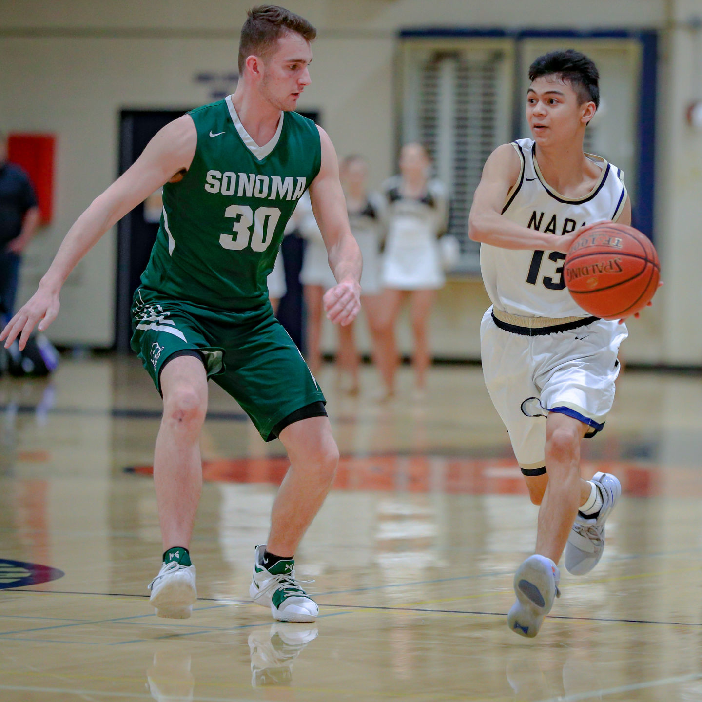 Sonoma Valley at Napa boys basketball at VVAL Tournament